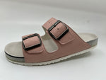 Two buckle Sandal - Blush