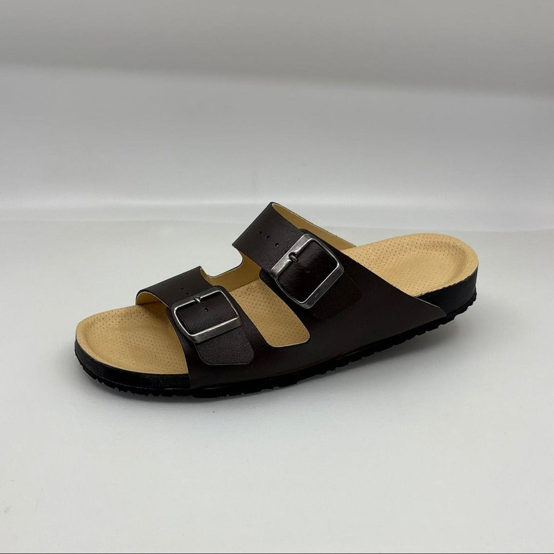 /Level 1 😊/   Two buckle - Dark Walnut